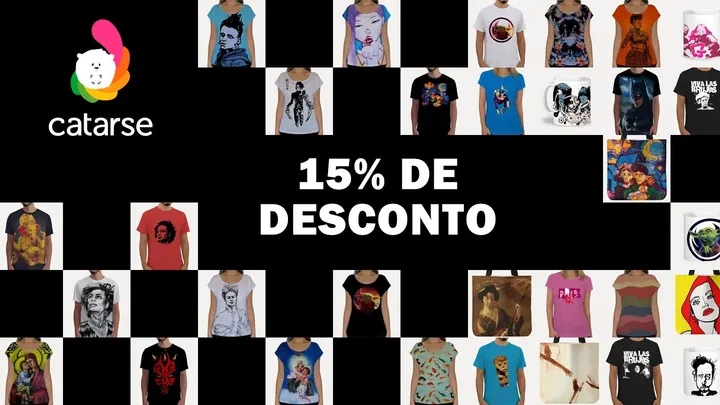 15% de desconto na loja do NA-NU