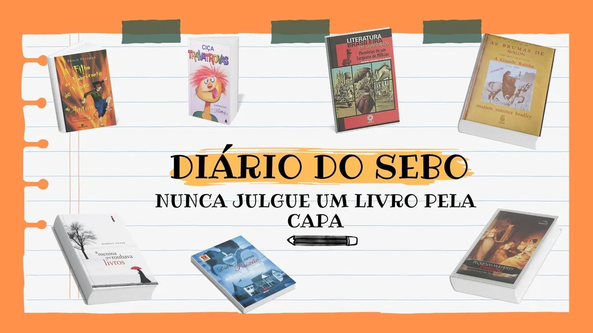 Diário do Sebo: Nunca julgue um livro pela capa
