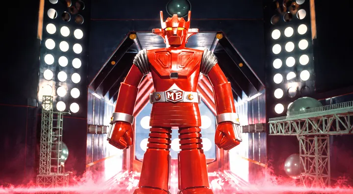 Tokucast 335 apresenta o super-robô Mach Baron