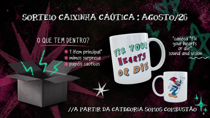 Sorteios EXTRAS | AGOSTO/26