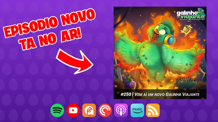 Vem aí um novo Galinha Viajante!