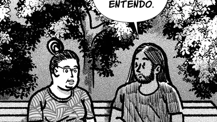 Um encontro no horto