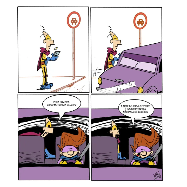 Tira inédita!