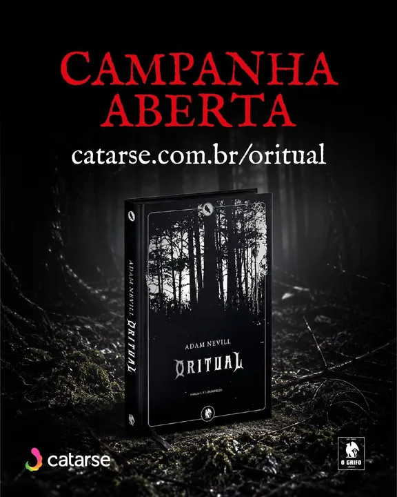 "O Ritual", de Adam Nevill, chega ao Brasil em edição inédita pela O Grifo