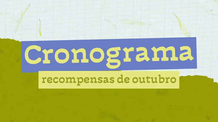 Cronograma de outubro 📚