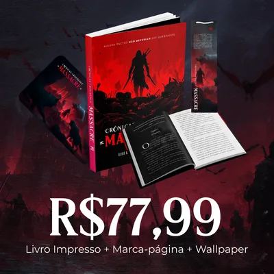 Livro Impresso + Marca-página + Wallpaper
