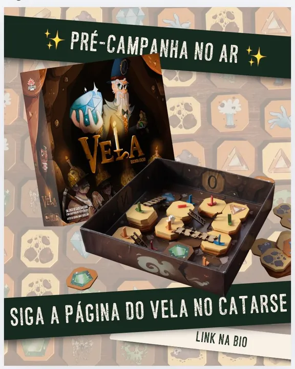 Vela - 2ª edição! Pela Mulungu Jogos!