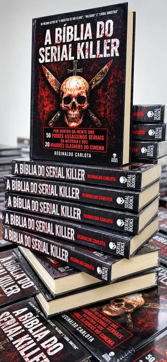 ÚLTIMOS PACOTES DE A BÍBLIA DO SERIAL KILLER ESTÃO SENDO ENVIADOS HOJE