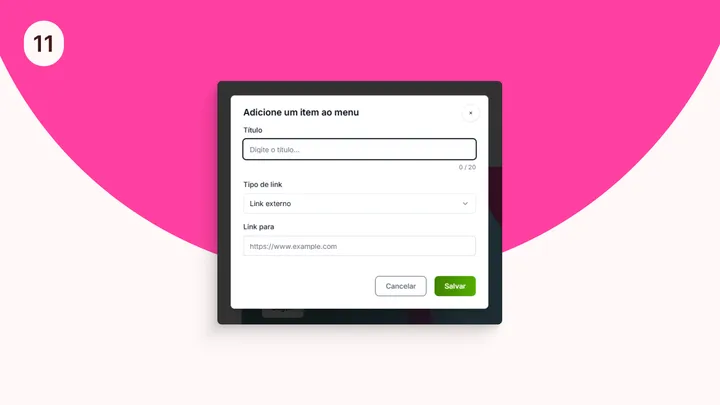 #11: Adicione novas abas ao menu do perfil