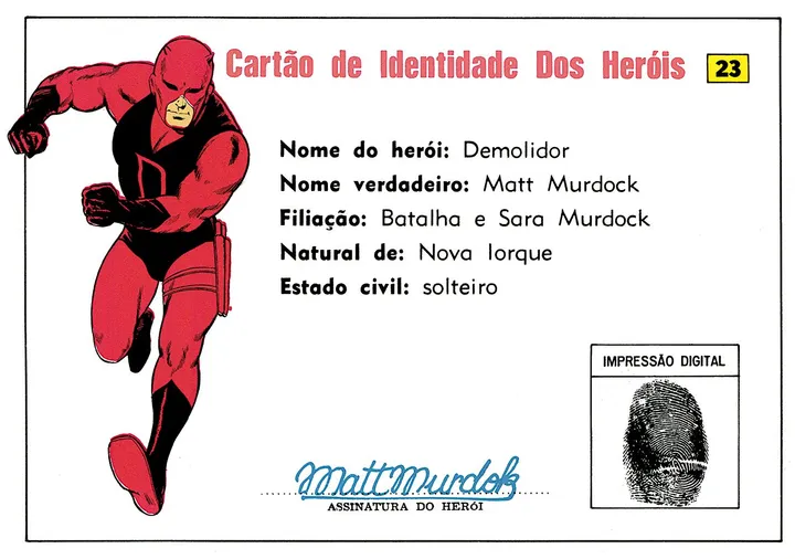 Garanta o seu livro com as fichas dos heróis da Ebal!