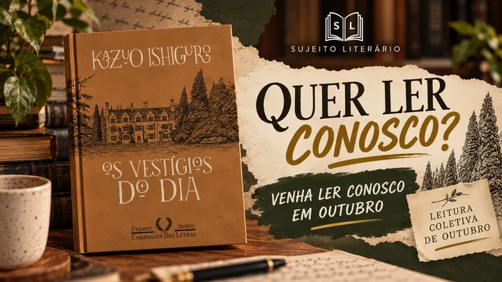 Leitura coletiva de outubro: Os Vestígios do Dia