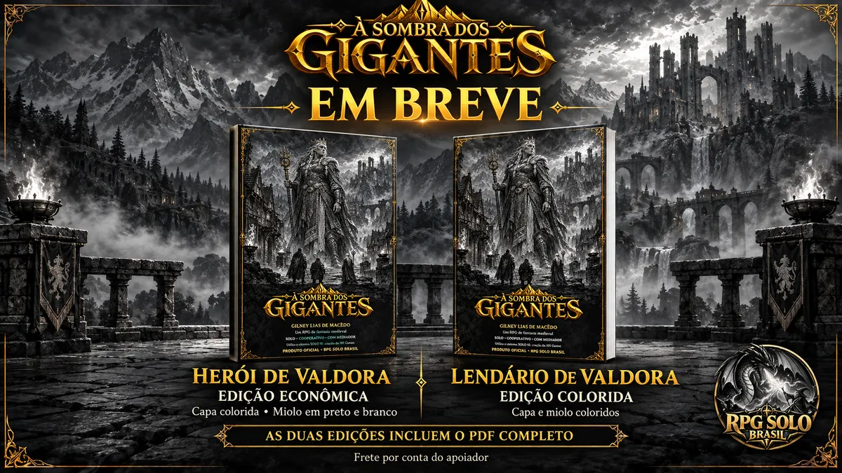 đź“– Os gigantes de Valdora estĂŁo chegando Ă sua estante!