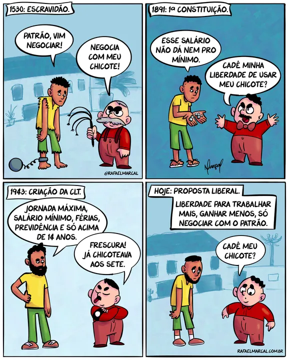 Patrão, vim negociar