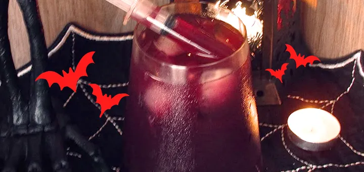 Drink Vampiresco | Receita (Sem álcool)