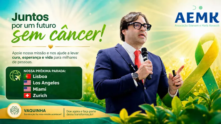 O Método Kovacsik para câncer vai ao mundo: Zurique e Lisboa