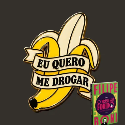 Quero me drogar + livro