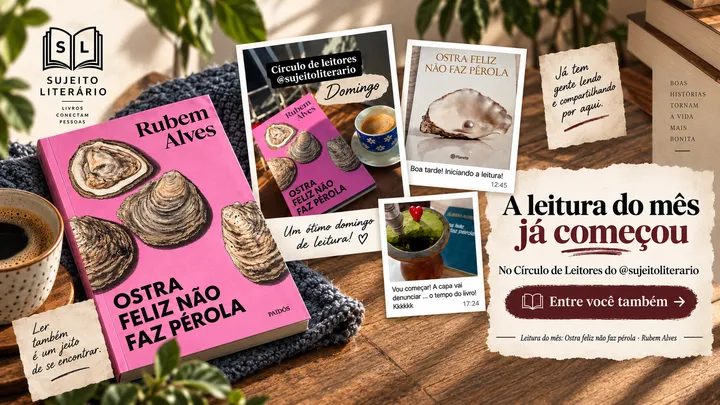 Começou a leitura coletiva de setembro - entre no círculo e participe