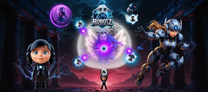 CHEGOU A HORA DE JOGAR ROBOTZ.