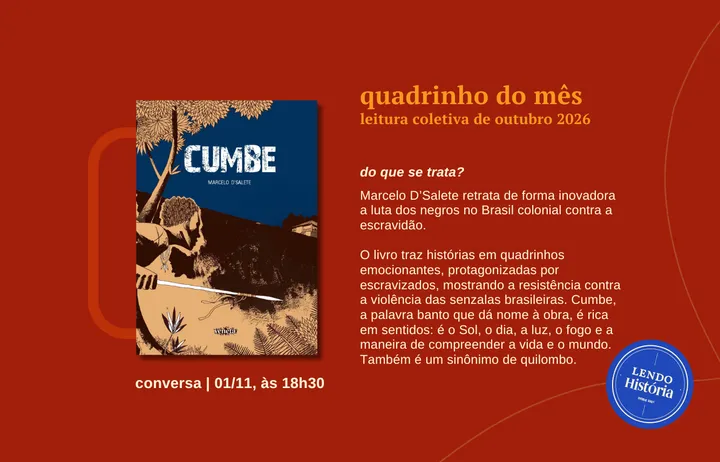a leitura do quadrinho de outubro promete!!