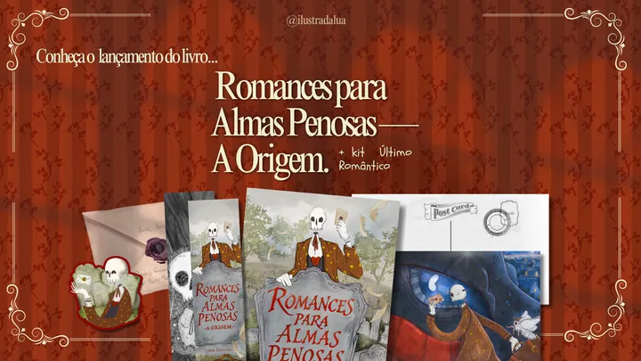 Pré-Venda de Lançamento - Romances para Almas Penosas: A Origem