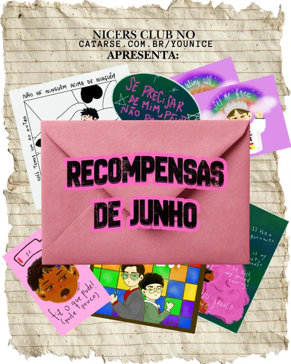 Bem-vindos & recompensas de Junho!