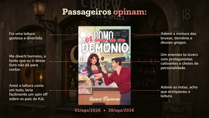 Esses foram alguns dos surtos dos nossos passageiros (leitores) durante a leitura 💖✈️