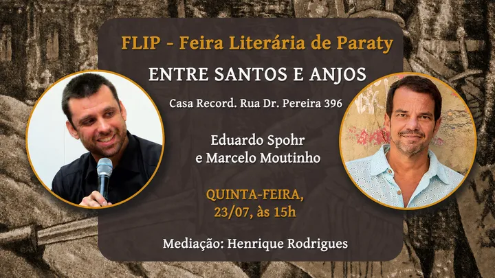 Bate-papo e autógrafos na FLIP, a Feira Literária e Paraty | 23 de julho