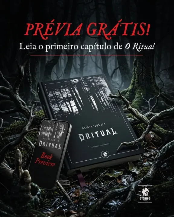 📲 Leia uma prévia de "O Ritual"