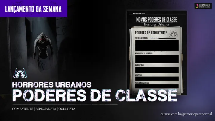 Recompensa ◆ Poderes de Classe para o suplemento Horrores Urbanos