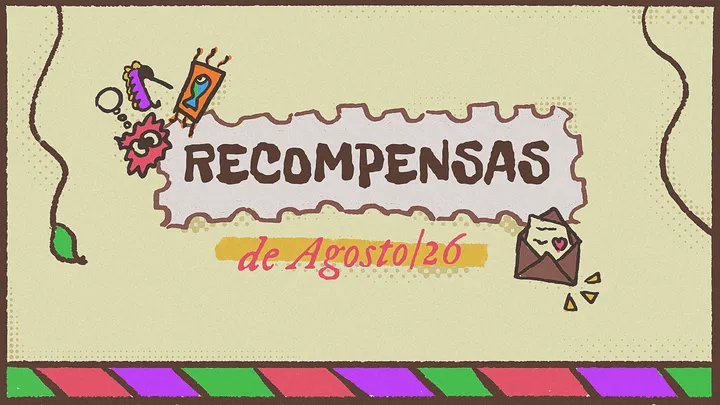 MOSTRUÁRIO RECOMPENSAS AGOSTO/26