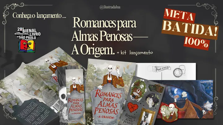 Lançamento Livro - Romances para Almas Penosas: A Origem