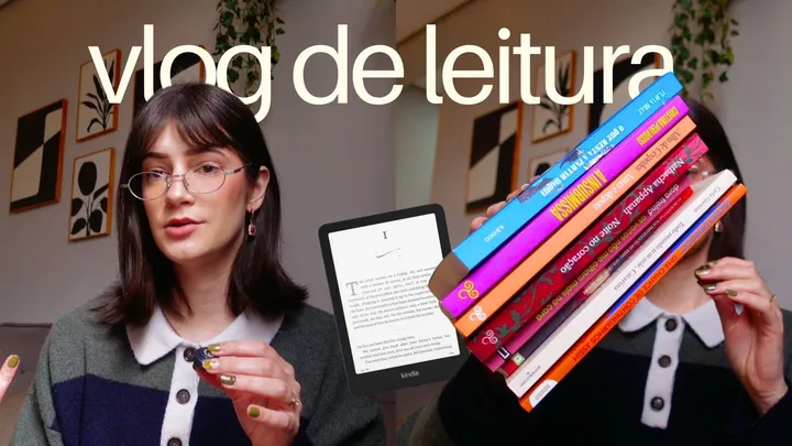 [acesso antecipado] vlog de leitura: lendo livros do kindle unlimited