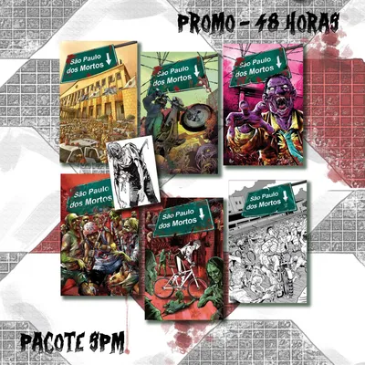 48 horas - Pacote São Paulo dos Mortos + sketch