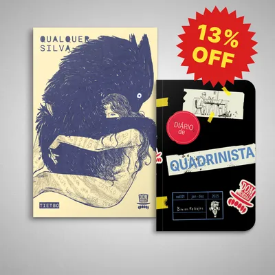 [LOTE PROMOCIONAL] Qualquer Silva + Diário de Quadrinista - Vol. 1