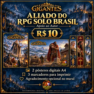 Aliado do RPG Solo Brasil — Apoio ao Autor | R$10