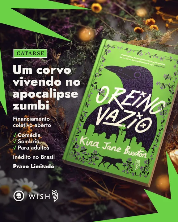 Últimos dias para apoiar O Reino Vazio 🐦‍⬛ E Frankenstein disponível!