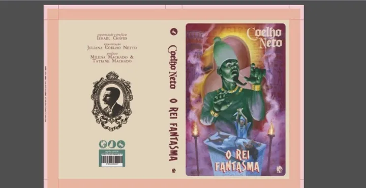 "O Rei Fantasma": Livro na gráfica