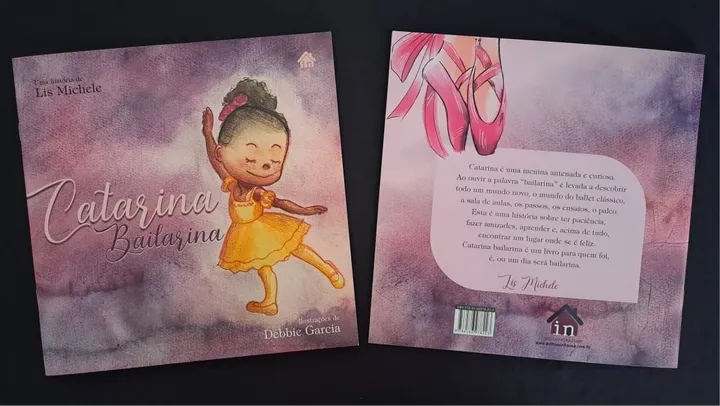 Reimpressão do livro Catarina Bailarina
