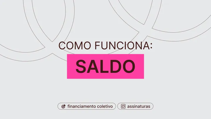Saldo: como funciona o repasse e a agenda de recebimentos