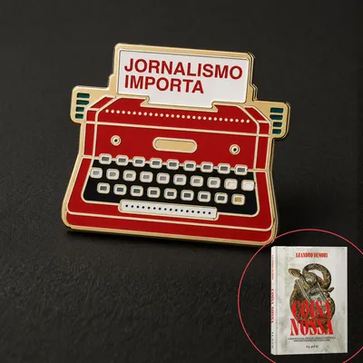 Livro + pin exclusivo (maquina)