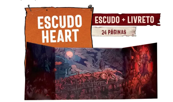 Heart - Escudo do Mestre Disponível!