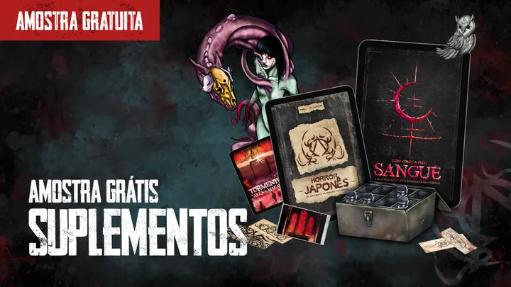 Amostra Gratuita ◆ Conheça um pouco dos conteúdos mais recentes do Grimório Paranormal