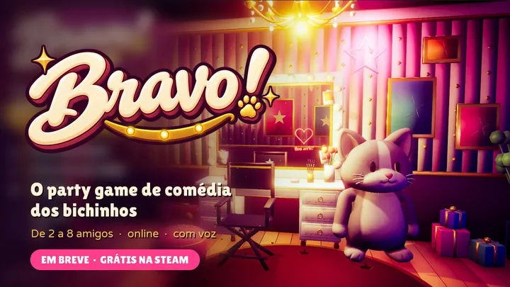 Bravo! — O party game de comédia dos bichinhos