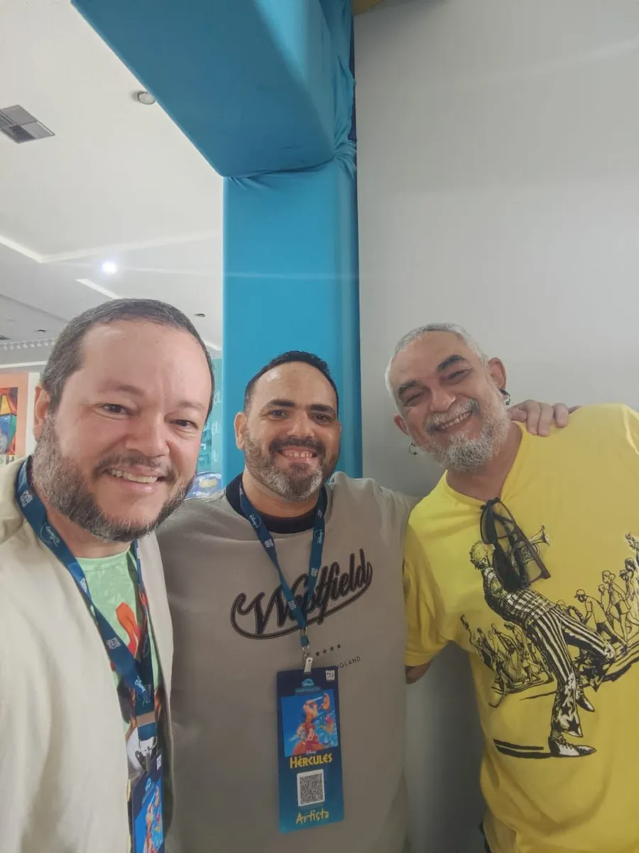 Eu, Ricado Jaime e Shiko!