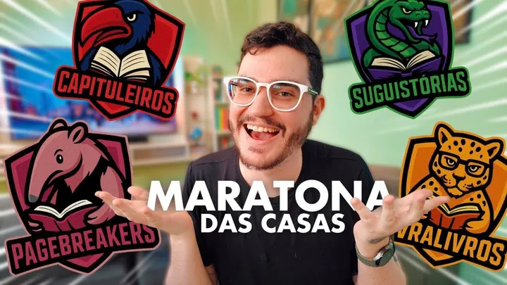 Maratona literária de TERROR das CASAS