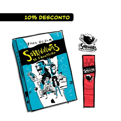 Livro 1 + marcador + adesivo