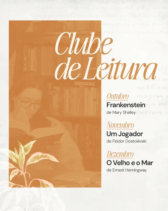 Leituras dos próximos meses.