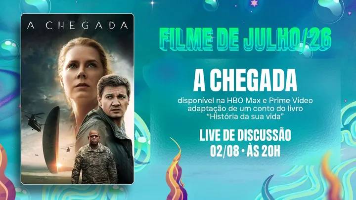 Filme escolhido para julho de 2026