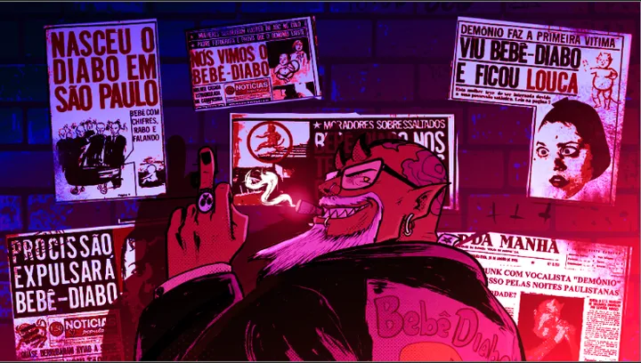 Wallpaper Bebê diabo