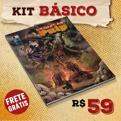 Kit Básico Crônicas Pulp